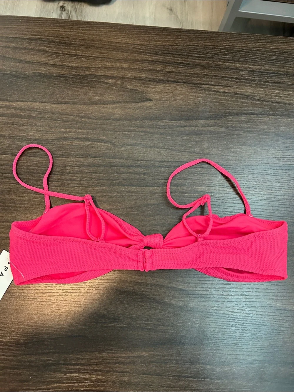 Bright Pink Bikini Top